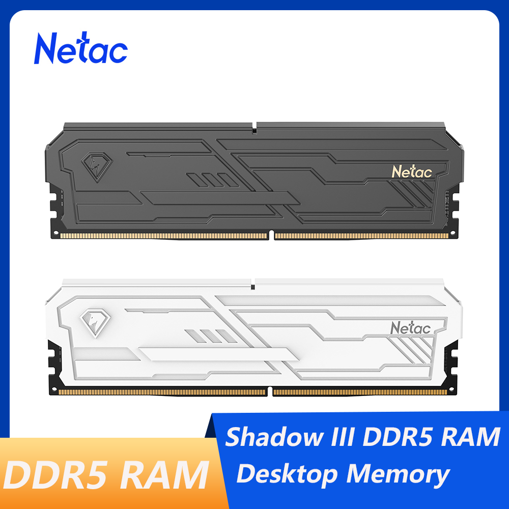 Ddr5 16Gb 6000Mhz - Netac แรมเมมโมรี่ DDR5 32GB(16Gx2) หน่วยความจำ RAM