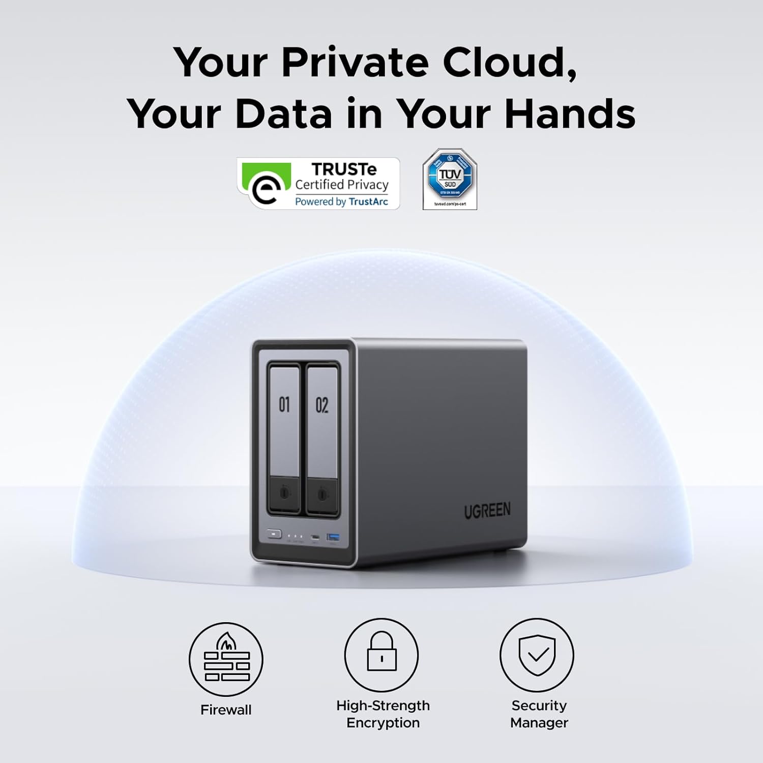UGREEN NAS DXP2800 เครื่อง NAS - Ddr5 8Gb บทวิจารณ์และราคา