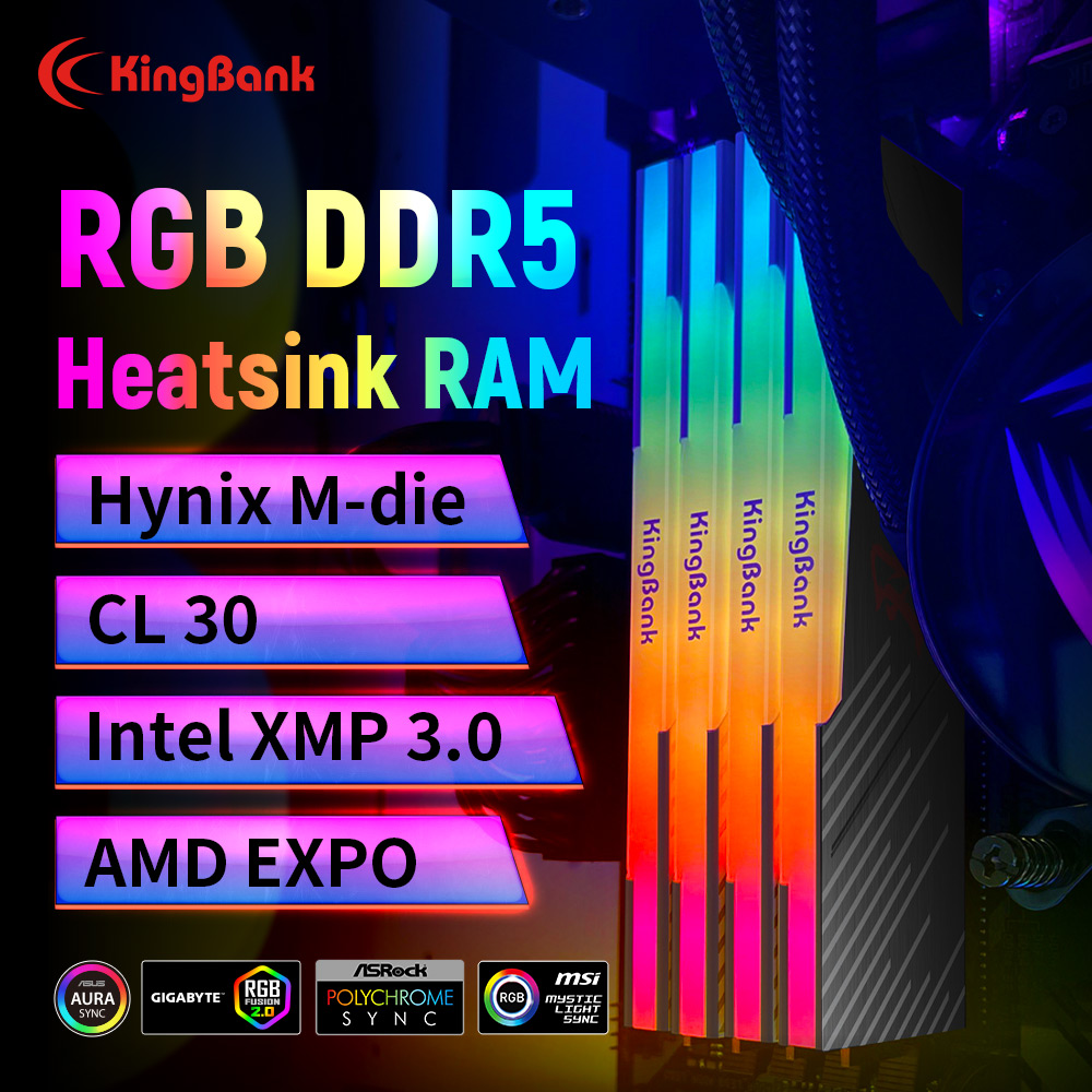 KingBank KRRB DDR5 RGB SoarBla - Ddr5 4800Mhz บทวิจารณ์และราคา
