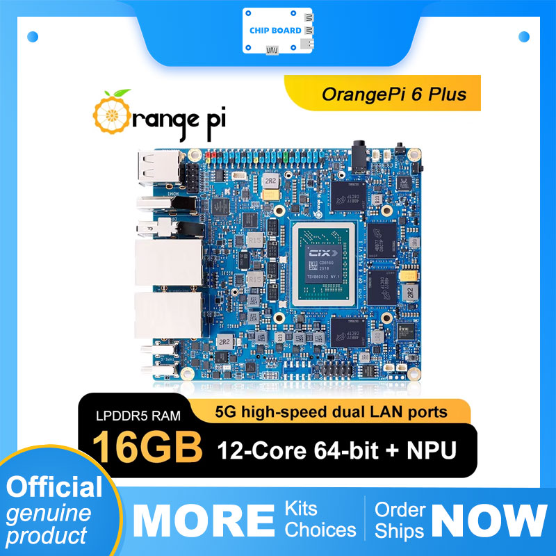 Orange Pi 6 Plus: 16GB/32GB DD - Ddr5 32Gb บทวิจารณ์และราคา