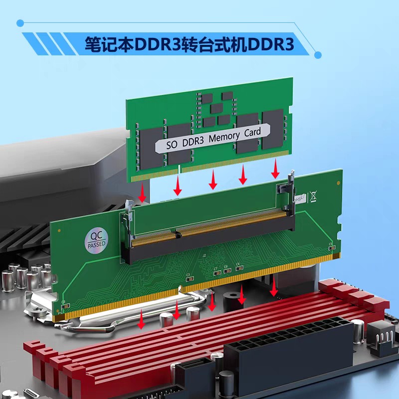 การ์ดอะแดปเตอร์ DDR3 DDR4 DDR5 - Ddr5 Sodimm บทวิจารณ์และราคา