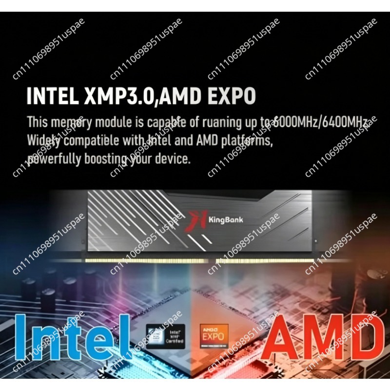 หน่วยความจำเดสก์ท็อปพีซี Jinba - Ddr5 16Gb 6000Mhz บทวิจารณ์และราคา