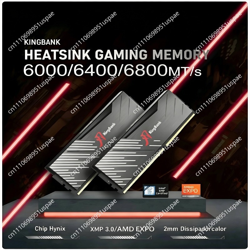 หน่วยความจำเดสก์ท็อปพีซี Jinba - Ddr5 16Gb 6000Mhz บทวิจารณ์และราคา