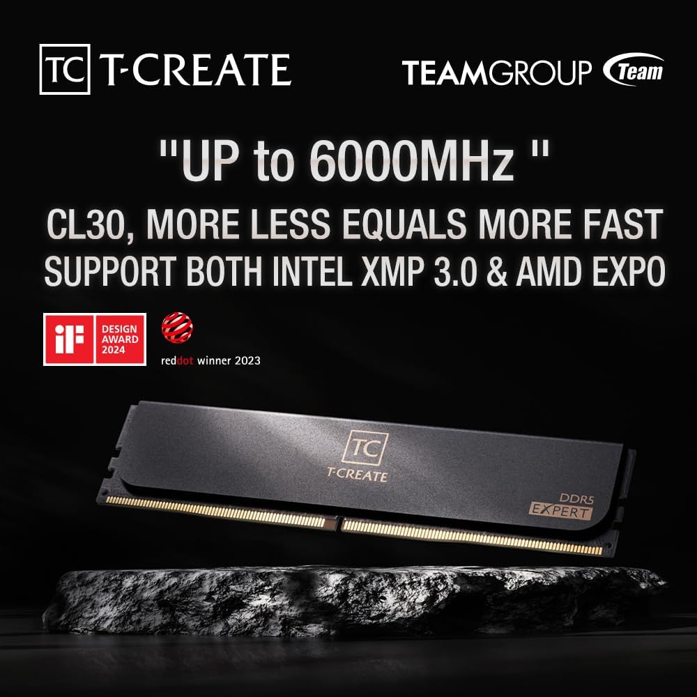 TEAMGROUP T-Create Expert CL30 - Ddr5 Ram บทวิจารณ์และราคา