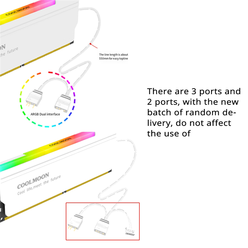 COOLMOON 1PCS RAM หน่วยความจํา - Ddr5 Ram บทวิจารณ์และราคา