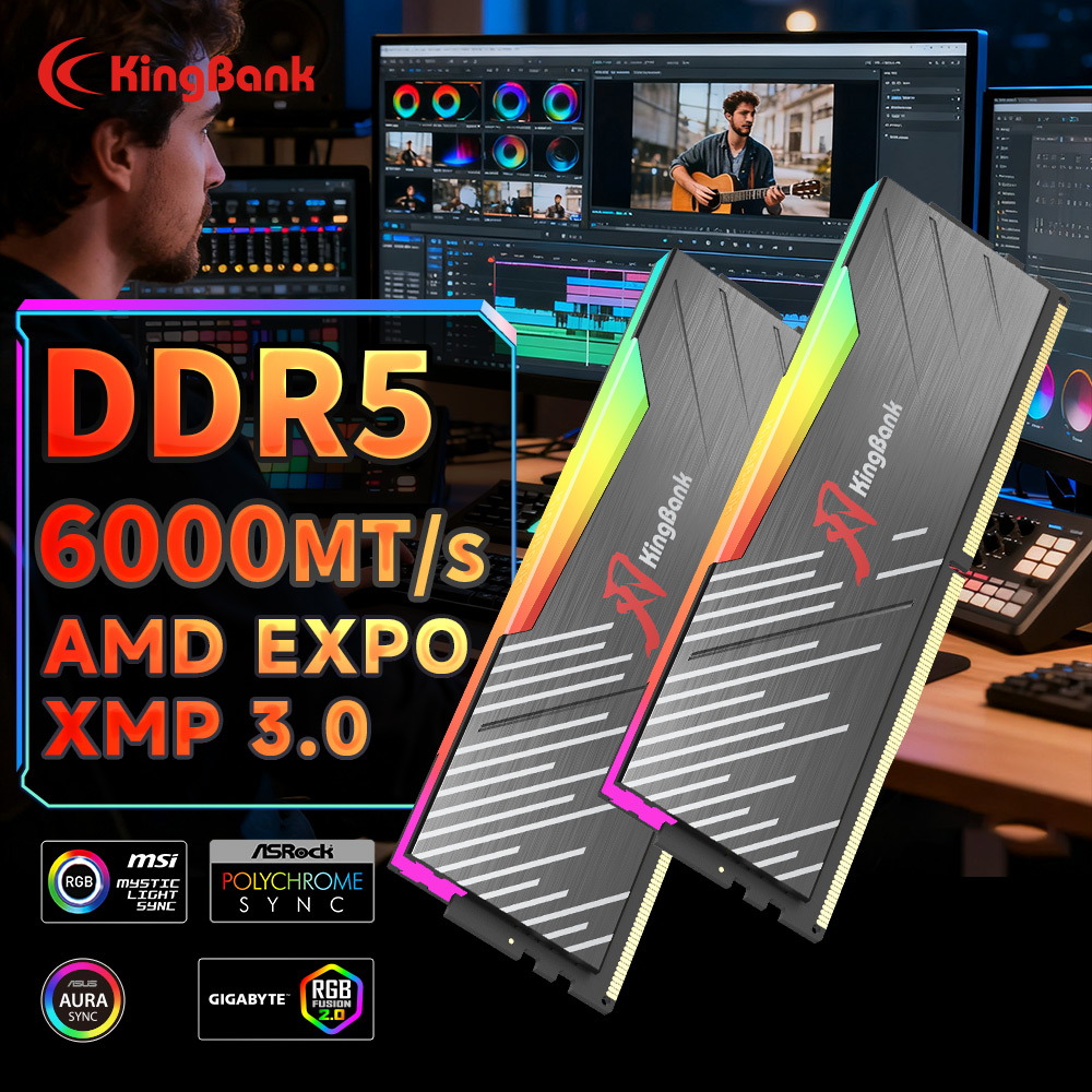 KingBank KRRB DDR5 RGB 16GB /1 - Ddr5 4800Mhz บทวิจารณ์และราคา